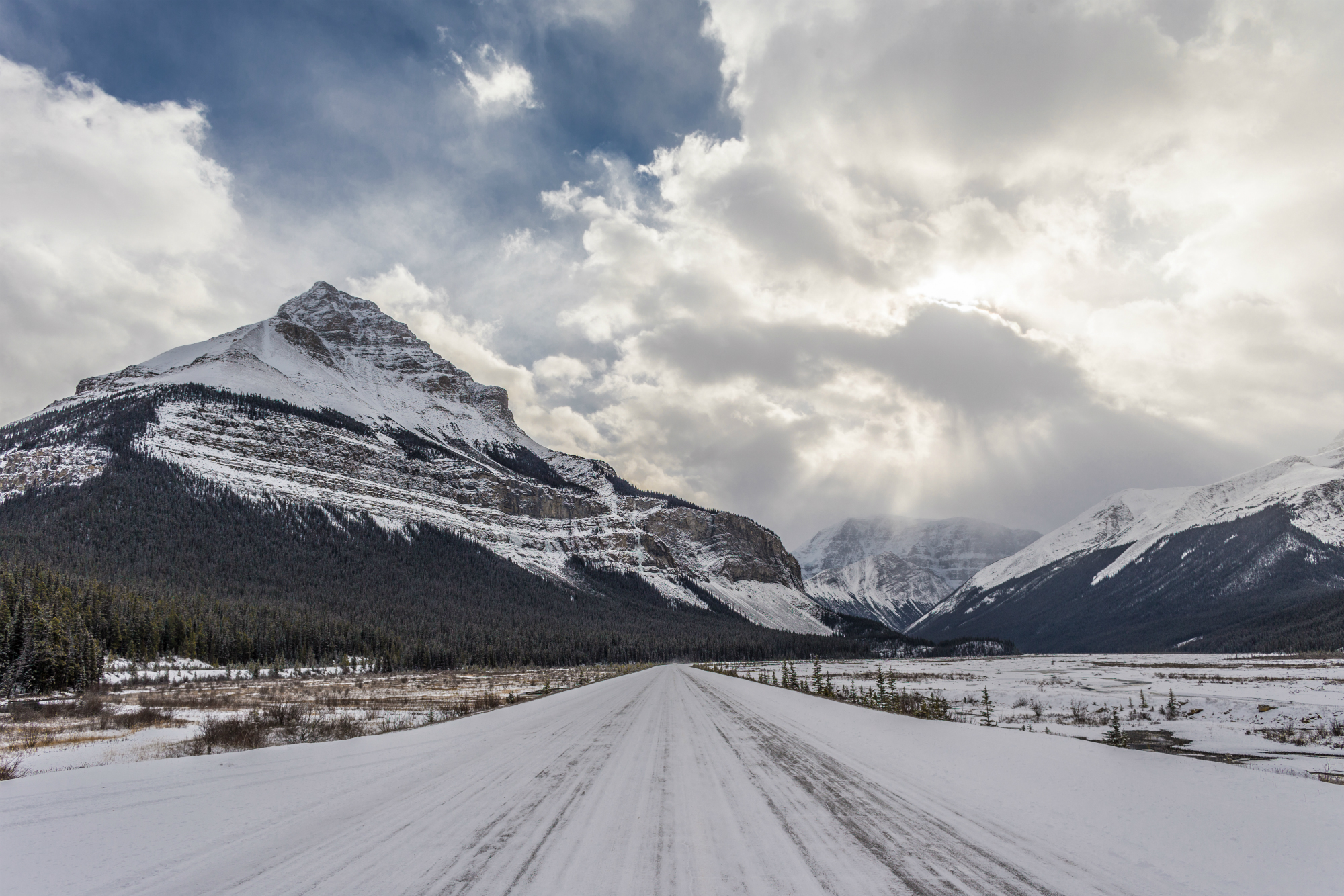 Columbia Ice Fields in Canada
